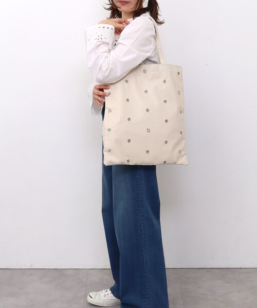 COOCO ハンドバッグ SMILEY フェイスシシュウフェイク