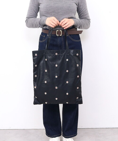 COOCO ハンドバッグ SMILEY フェイスシシュウフェイク