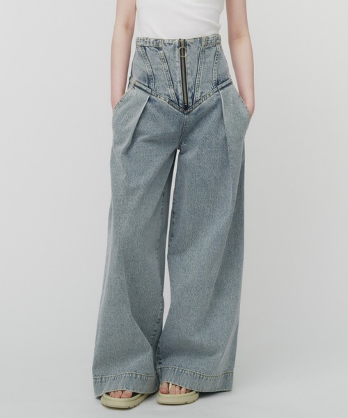 THINGS THAT MATTER ジーンズ デニム デニムパンツ CORSET WAIST