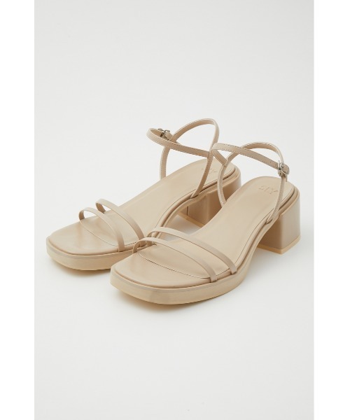 SLY 「SLY」 フラットサンダル SMALL アイボリー レディース