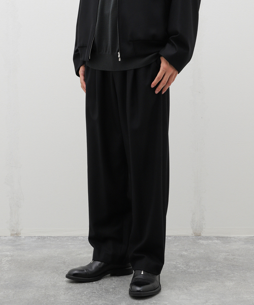 ATON MERINO COLLEGE FLANNEL スラックス　25FW MERINO COLLEGE FLANNEL | STANDARD PANTS – ATON | エイトン