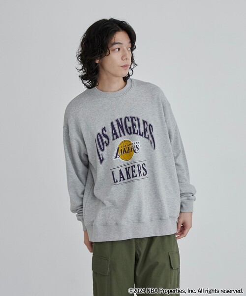 NBAコラボスウェット NBA セットアップ NBA/エヌビーエー 別注 セットアップ ワッペン刺繍