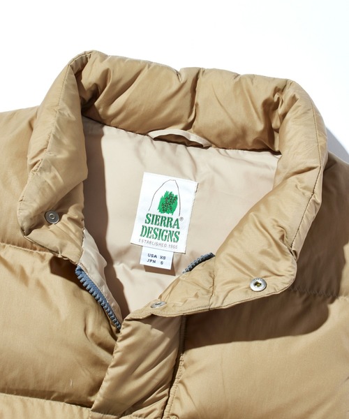 SIERRA DESIGNS（シエラデザインズ） ダウンベスト ベスト FUDGE 2月号