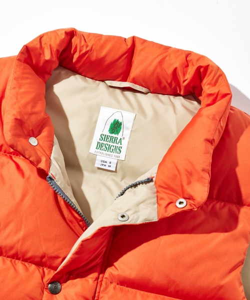 SIERRA DESIGNS（シエラデザインズ） ダウンベスト ベスト FUDGE 2月号