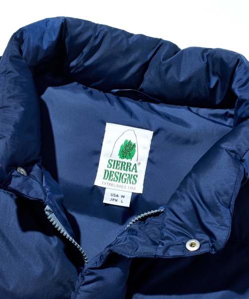 2月28日12時まで　新品未使用　SIERRA DESIGNS DOWNVEST SIERRA DESIGNS（シエラデザインズ） ダウンベスト ベスト FUDGE 2月号