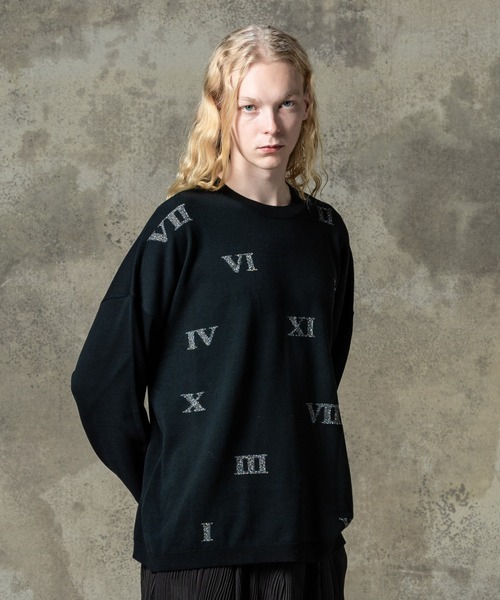セーター ニット Numbers Pullover Knit / ナンバーズプルオーバーニット メンズ レディース