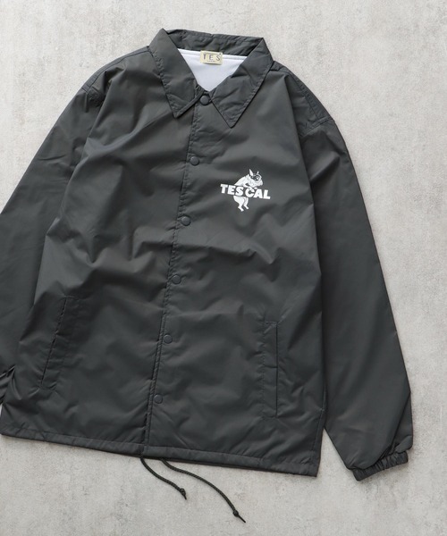 THE ENDLESS SUMMER ナイロンジャケット　黒 The Endless Summer ナイロンジャケット TES CAL LOGO COACH