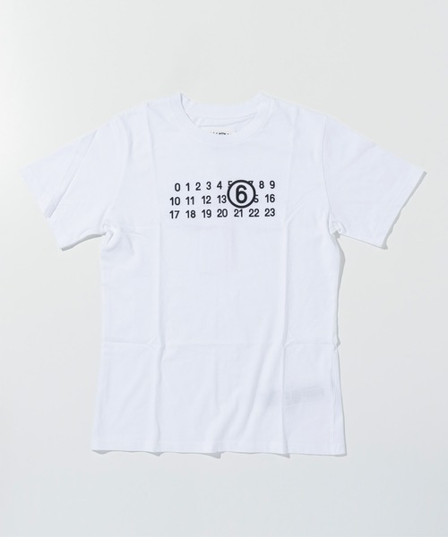 関税送料込 MM6 MAISONMARGIELA コットンTシャツ MM6 Maison Margiela SIGNATURE コットン Tシャツ - メルカリ