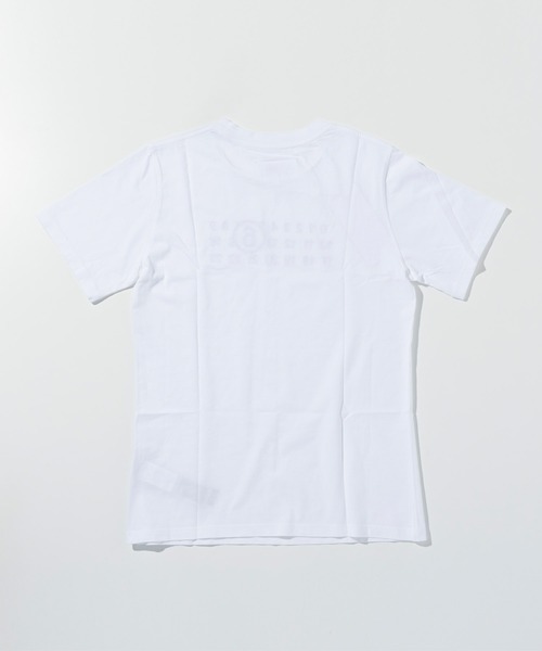 MM6 MAISON MARGIELA キッズ Tシャツ ホワイト MM6 MAISON MARGIELA/KIDS WEAR PRINTED TEE(WHITE)