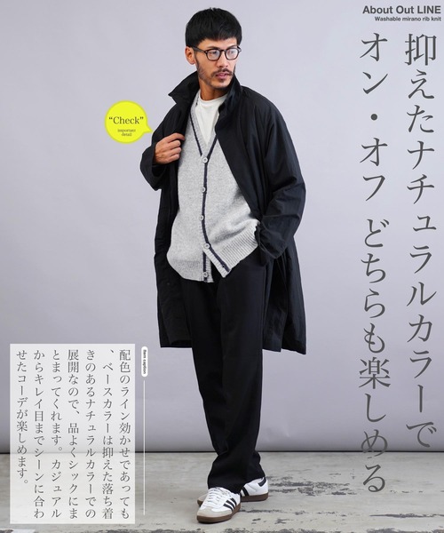 JUSGLITTY 配色ラインカーディガン 配色ラインカーディガン(M オフシロ): トップス｜Right-on公式