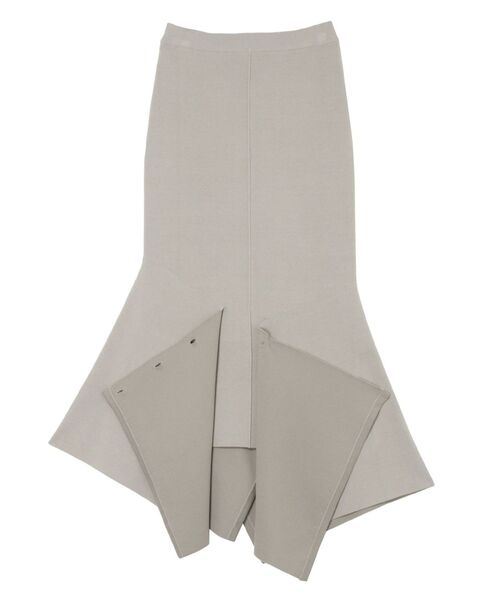UN3D. スカート 2WAY CAPE KT SK / 2WAYケープニットスカート