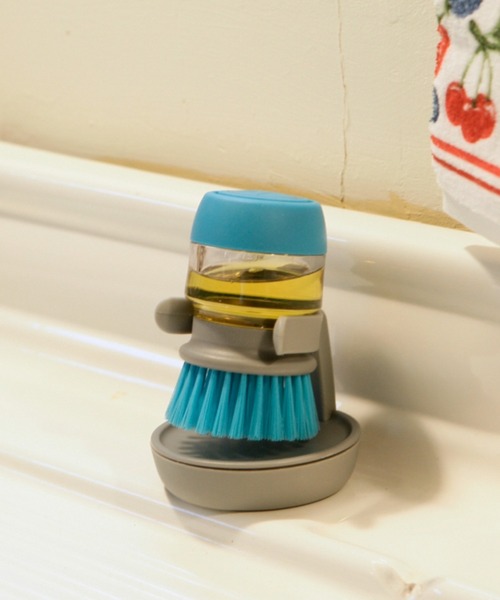 DULTON（ダルトン） 掃除 DISPENSER BRUSH WITH TRAY/ディスペンサー