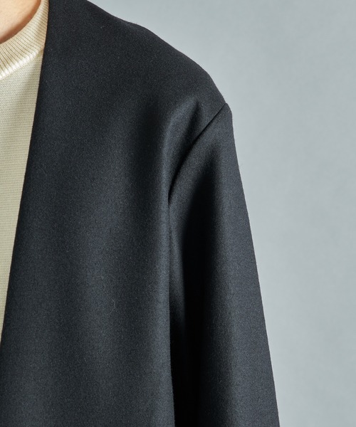 カーディガン S140 WOOL WORM AIR CARDIGAN/軽い着心地/ストレッチ性 メンズ_18