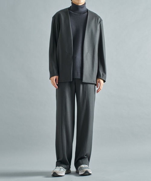 カーディガン S140 WOOL WORM AIR CARDIGAN/軽い着心地/ストレッチ性 メンズ_12