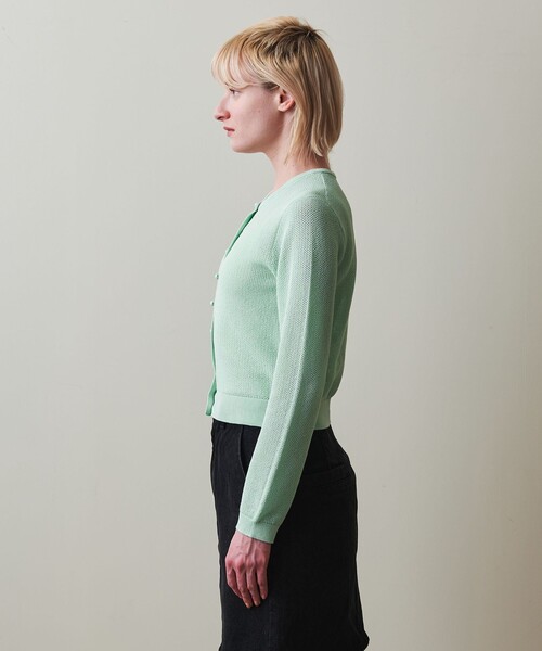 STEVEN ALAN カーディガン 「Steve Alan」メッシュ ニット