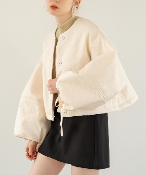 hinari（ヒナリ） ジャケット FREE アイボリー レディース : ZOZOTOWN