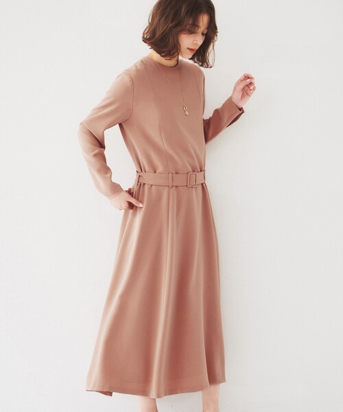 UNTITLED ワンピース ローウエストフレアワンピース : ZOZOTOWN Yahoo  