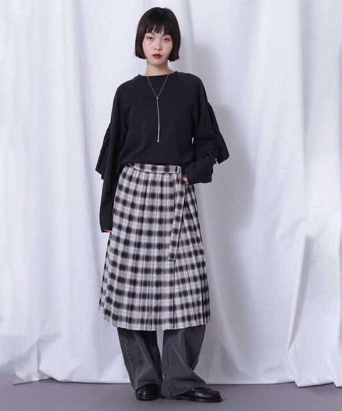 ROSE BUD（ローズバッド） tシャツ バックフリルカットソー レディース
