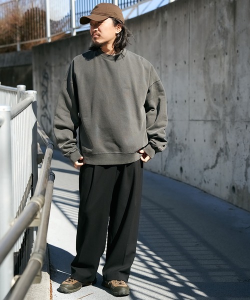 Goodwear 公式 BIGトレーナー メンズ レディース ビッグ 無地 Goodwear 公式 BIGトレーナー メンズ レディース ビッグ 無地