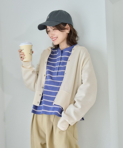 b4519【スタディオクリップ】レディース ニットカーディガン