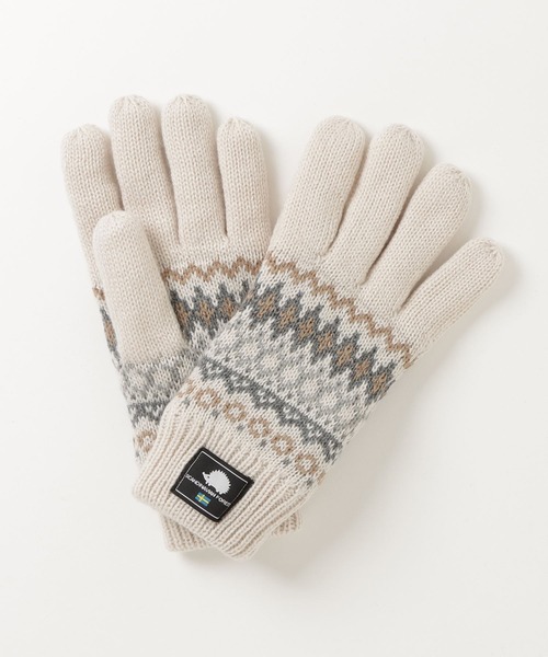 「SCANDINAVIAN FOREST」 手袋 FREE ベージュ メンズ_画像4