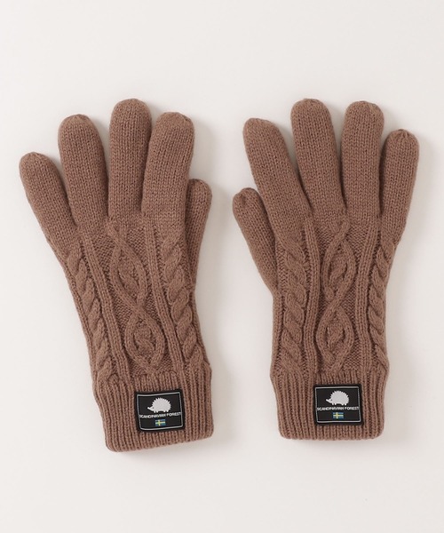 「SCANDINAVIAN FOREST」 手袋 FREE ベージュ メンズ_画像8
