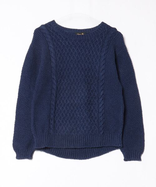 Drawer 長袖ニット DRAWER 「Drawer」 長袖ニット - ネイビー レディース