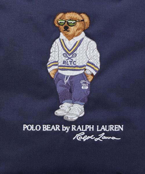 【RALPH LAUREN】完全必至！Polo Bear ツイル ショッパー トート Polo ベア ツイル ショッパー トート | ラルフ ローレン公式