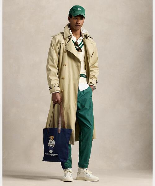 大人気のポロベア!!【Polo Ralph Lauren】ショッパー トート Polo ベア ツイル ショッパー トート | ラルフ ローレン公式