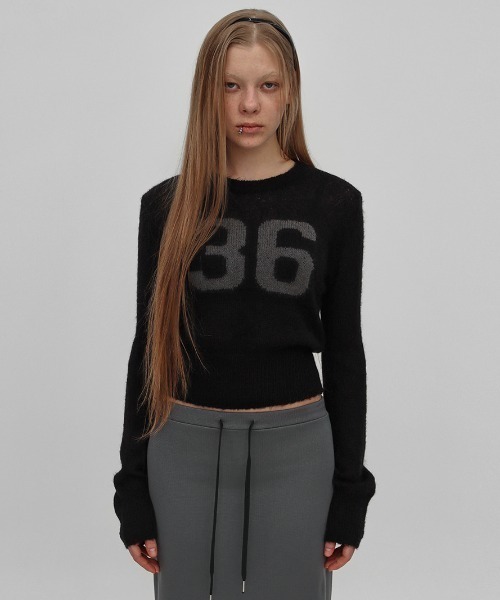 ニット セーター 「WAAC」WOMENS ハートジャカード ラウンド