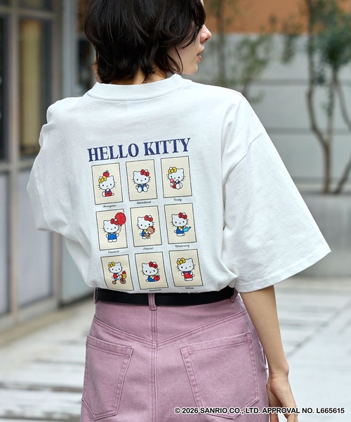 sanrio（サンリオ） tシャツ 「HELLO KITTY」別注 ハローキティ