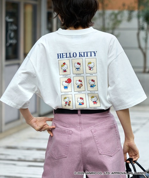 sanrio（サンリオ） tシャツ 「HELLO KITTY」別注 ハローキティ