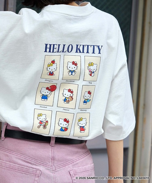 sanrio（サンリオ） tシャツ 「HELLO KITTY」別注 ハローキティ