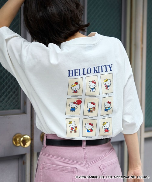sanrio（サンリオ） tシャツ 「HELLO KITTY」別注 ハローキティ