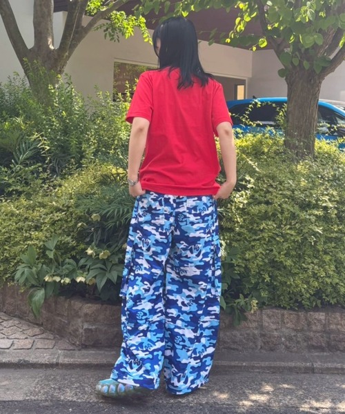 Candy Stripper パンツ　タイダイテーパードパンツ　カーゴパンツ m68693507746_1.jpg?1718542227