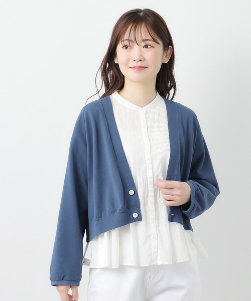 LAURA ASHLEY（ローラアシュレイ） カーディガン 「コットン100%/日本 