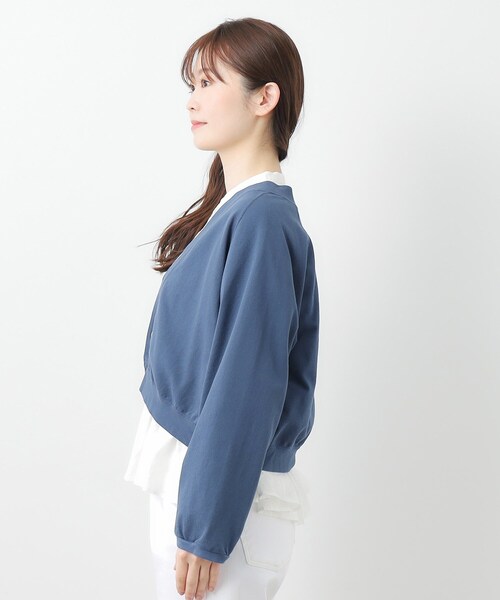 LAURA ASHLEY（ローラアシュレイ） カーディガン 「コットン100%/日本