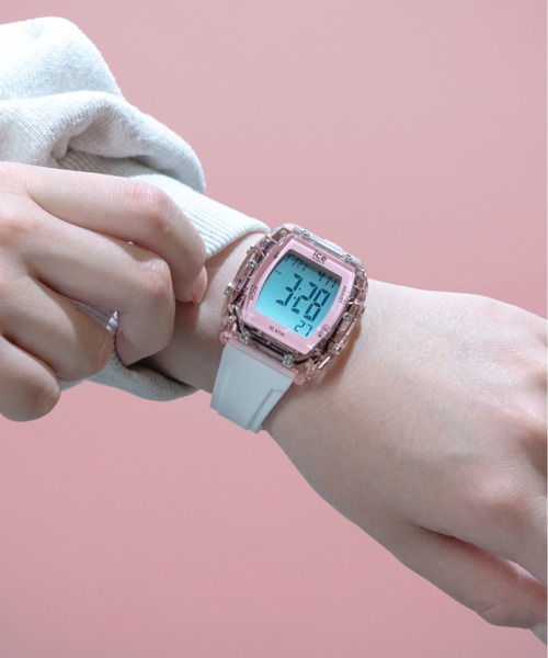 【美品】ice watch ICE boliday ベージュ系 ICE boliday - タイムレストープ - スモール | アイスウォッチ