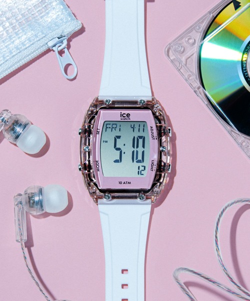 Ice Watch ホワイトデジタル腕時計 ICE WATCH 腕時計 「Ice-Watch アイスウォッチ」ICE digit