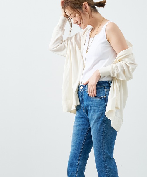 MICA&DEAL タンクトップ ノースリーブ スクエア2WAYタンクトップ