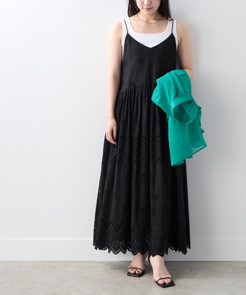 美品★MICA&DEAL★レディーストップス 夏 ノースリーブ タンクトップ MICA&DEAL タンクトップ ノースリーブ スクエア2WAYタンクトップ