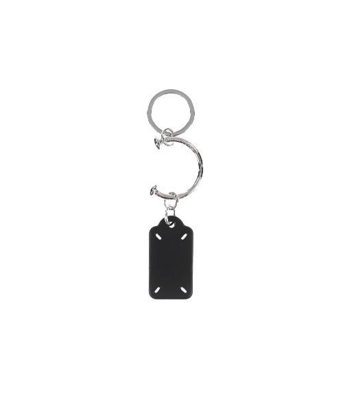 キーケース・キーリング MAISON MARGIELA BLACK LEATHER KEYRING Maison Margiela キーケース KEYRING : ZOZOTOWN Yahoo!店
