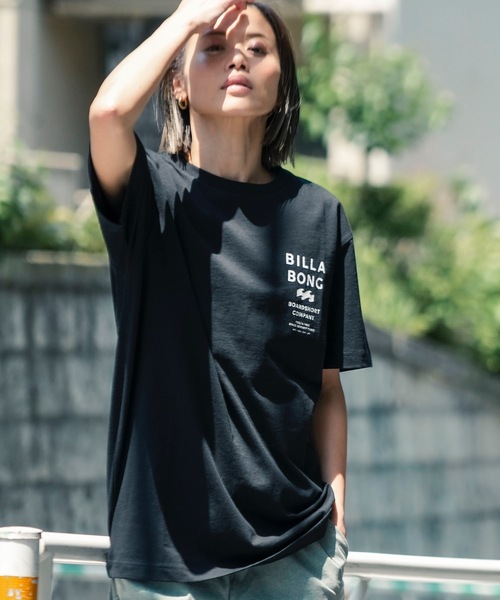 FCRB 2024年モデル 半袖Tシャツ バックプリント ブラック XL BILLABONG（ビラボン） tシャツ メンズ SUN SCREEN Tシャツ 「2025年夏