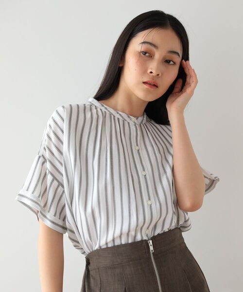 CHANEL ロゴ総柄 レーヨン カットソー ブラウス CHANEL シャネル シャツブラウス アイコン柄 P7623V – VINTAGE SELECT
