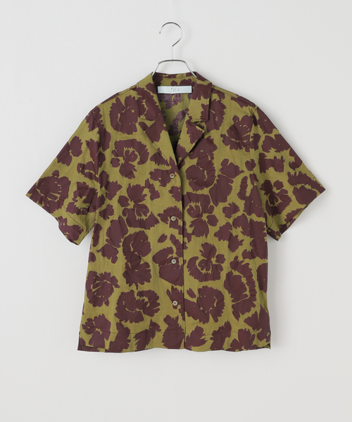 ブラウス シャツ 「TELA/テラ」 FLOWER S/S SH レディース
