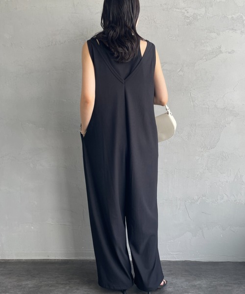 【新品タグ付き】Layered Romper /レイヤードロンパース ブラックS Black Metallic V Neck Long Sleeve Playsuit – InTheStyle