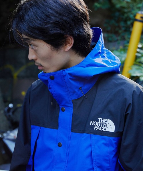 【希少カラー、ネイビー！】ノースフェイス　マウンテンパーカー　ジャケット　S THE NORTH FACE 「THE FACE」 マウンテンパーカー S ブルー