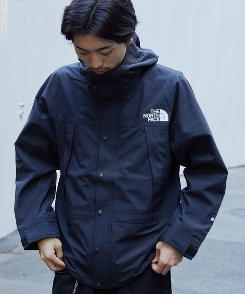 THE NORTH FACE ノースフェイス マウンテンパーカー 青 US-S THE NORTH FACE 「THE FACE」 マウンテンパーカー S ブルー