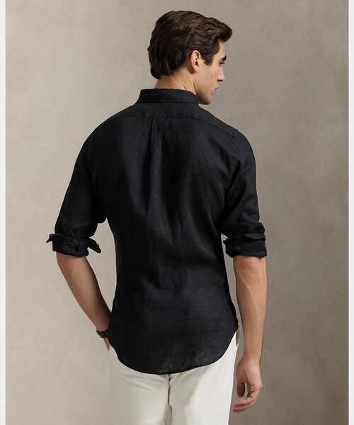 【現行品】POLO RALPH LAUREN クラシックフィット リネンシャツ クラシック フィット リネン シャツ