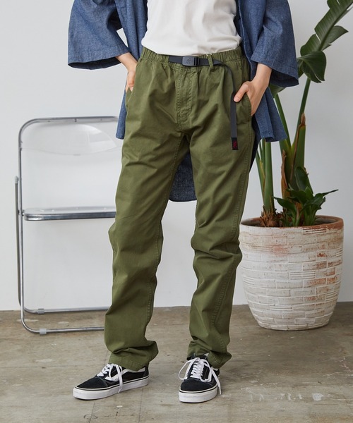 GRAMICCI オリーブ チノパンツ GRAMICCI 「Gramicci」 チノパンツ 2XL オリーブ メンズ